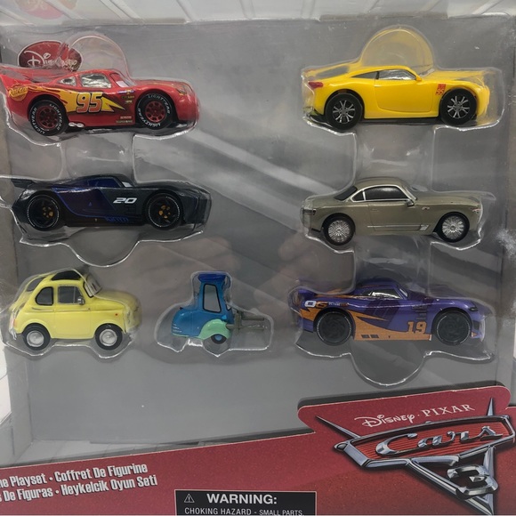 Disney Collection Cars 7 pc Figurine Playset - Picture 4 of 4